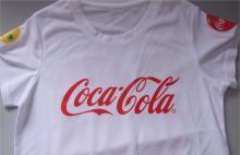 Tricou poliester, logo Coca Cola